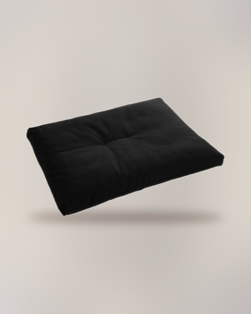 Black zabuton cases